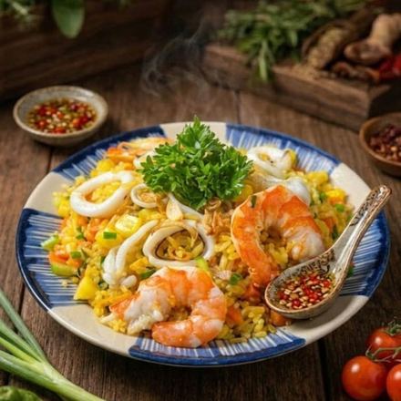 Cơm rang hải sản