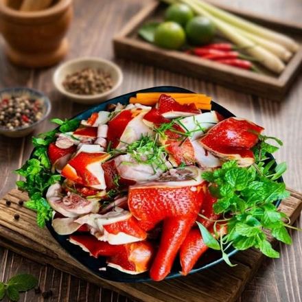 Gà ủ xì dầu