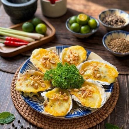 Hàu nướng phô mai