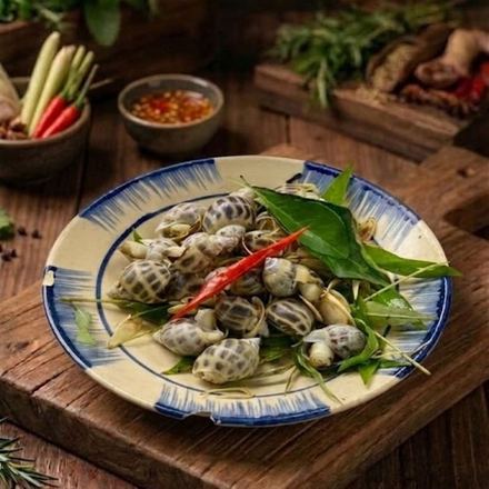Ốc hương hấp sả