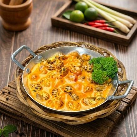 Ốc hương trứng muối