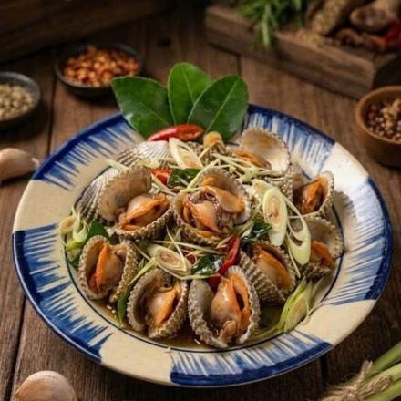 Sò huyết sả ớt
